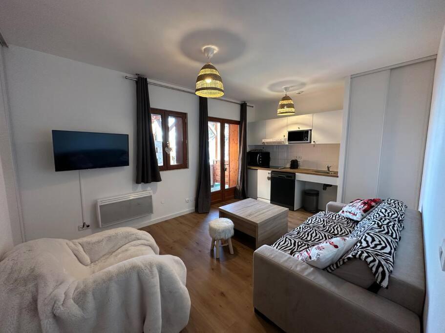 Superbe T2 Au Pied Des Pistes Appartement Guillaumes Buitenkant foto